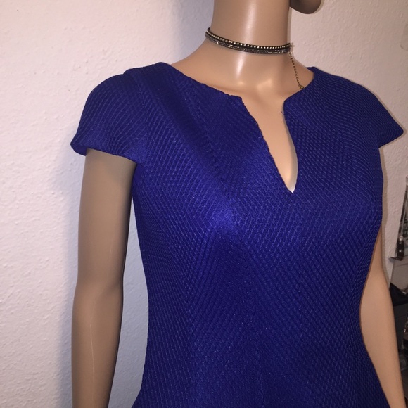 10075 Blue party’s Dress Size 4 - Picture 6 of 9